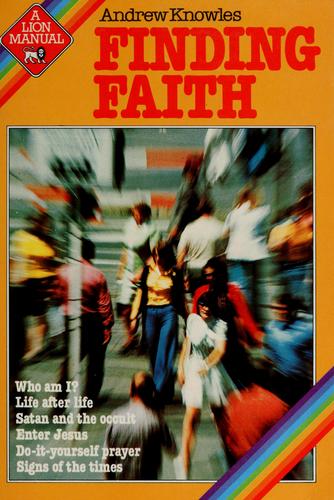 Cover for Finding faith