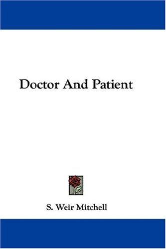 Cover for Doctor And Patient