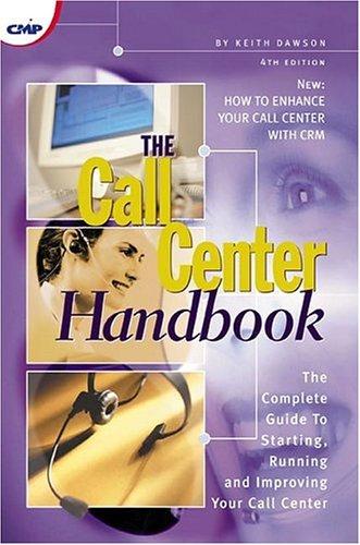 Cover for The call center handbook