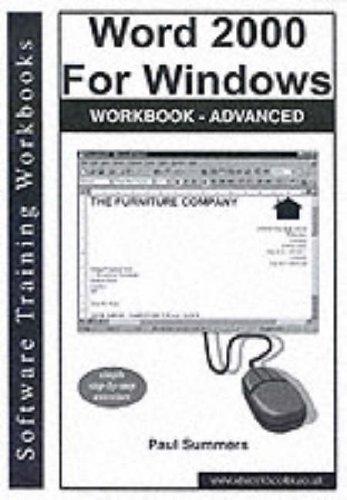 Cover for Word 2000 for Windows Workbook