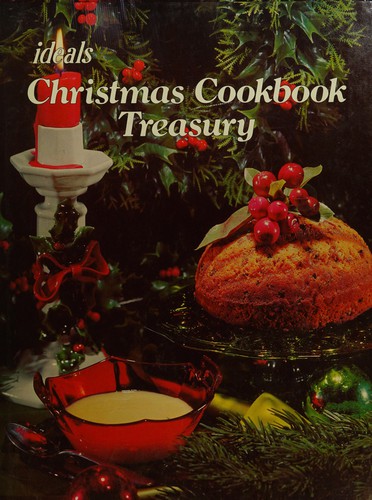 Cover for Ideals Christmas cookbook treasury.