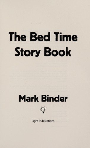 Cover for The bed time story book
