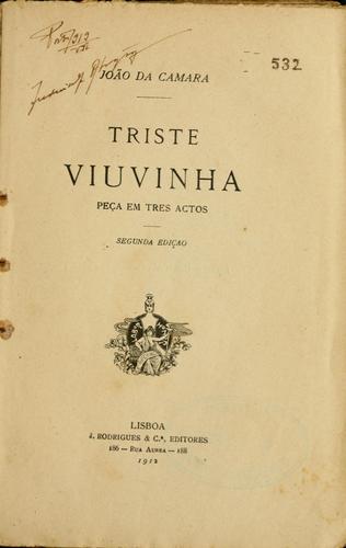 Cover for Triste viuvinha