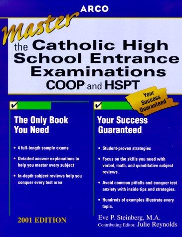 Cover for Arco Mastering the Catholic High School Entrance Examinations 2001 (Master the Catholic High School Entrance Examinations, 2001)