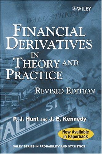 Cover for Financial Derivatives in Theory and Practice (Wiley Series in Probability and Statistics)