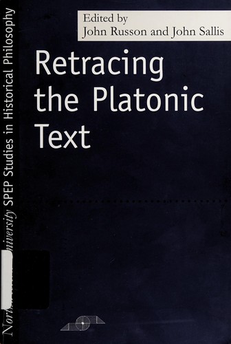 Cover for Retracing the Platonic text