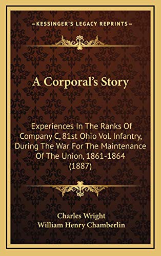 Cover for A Corporal’s Story