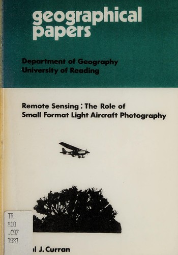 Cover for Remote sensing
