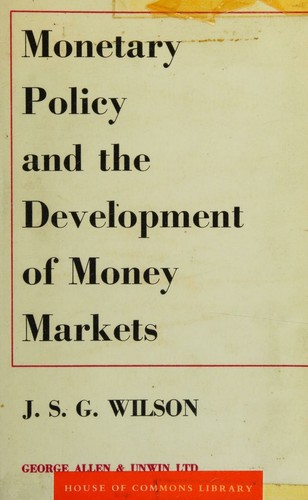 Cover for Monetary policy and the development of money markets