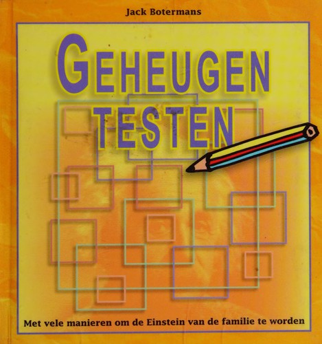 Cover for Geheugen testen