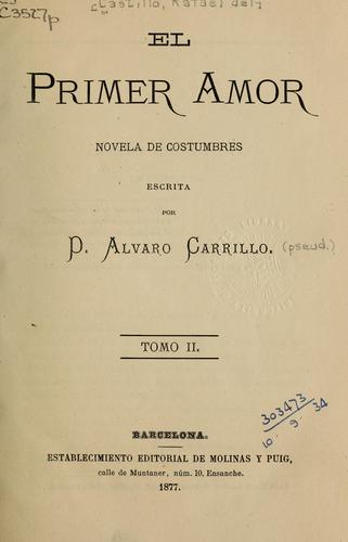 Cover for El primer amor