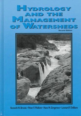 Cover for Hydrology and the management of watersheds