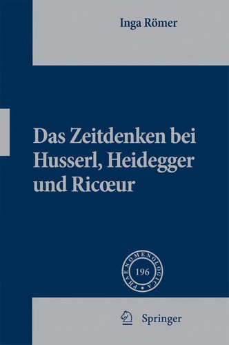 Cover for Das Zeitdenken bei Husserl, Heidegger und Ric¿ur