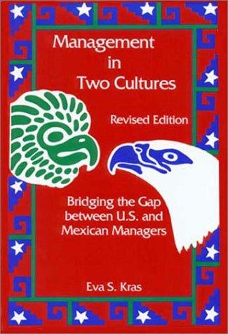 Cover for Management in two cultures