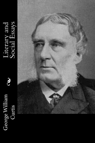 Cover for Literary and Social Essays