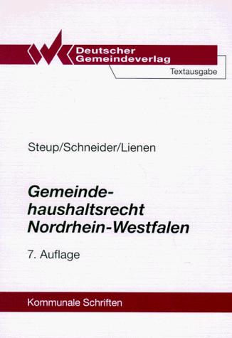 Cover for Gemeindehaushaltsrecht Nordrhein- Westfalen. Vorschriftensammlung mit einer erläuternden Einführung.