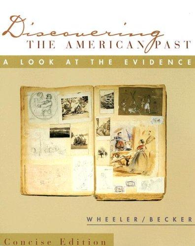Cover for Discovering the American past
