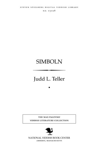 Cover for Simboln