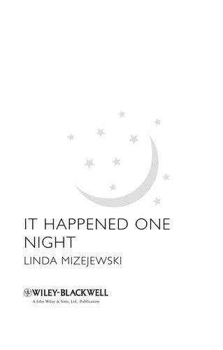 Cover for It happened one night