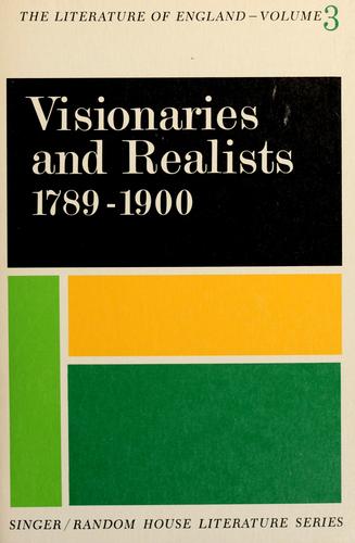 Cover for The literature of England