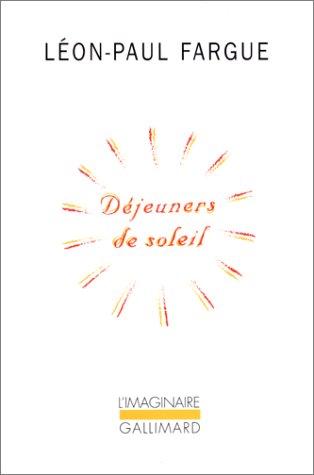 Cover for Déjeuners de soleil