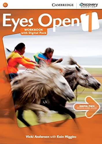 Cover for Eyes Open Level 1 Workbook with Online Practice