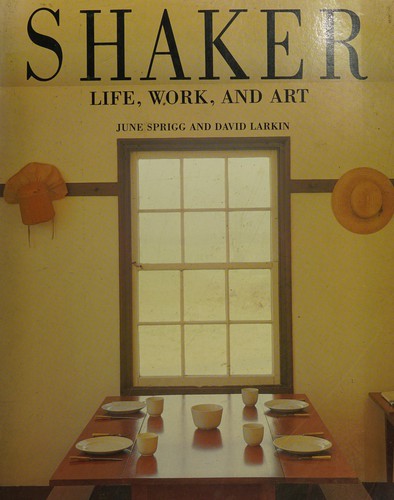 Cover for Shaker life, work, and art