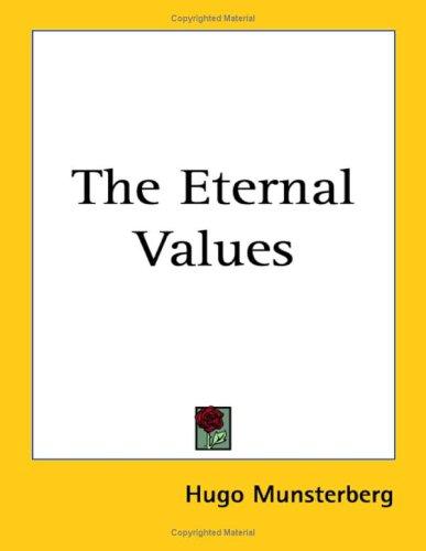 Cover for The Eternal Values