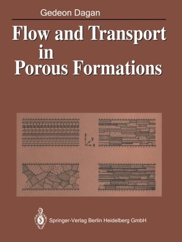 Cover for Flow and Transport in Porous Formations