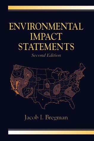 Cover for Environmental impact statements