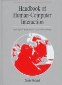 Cover for Handbook of human-computer interaction
