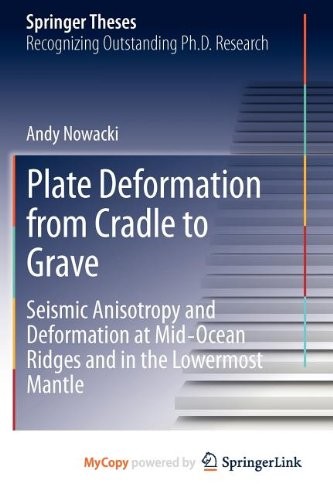Cover for Plate Deformation from Cradle to Grave