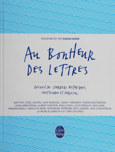 Cover for Au bonheur des lettres