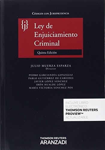 Cover for Ley de Enjuiciamiento Criminal