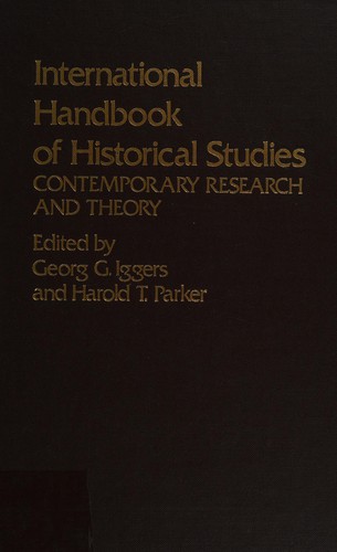 Cover for International handbook of historical studies