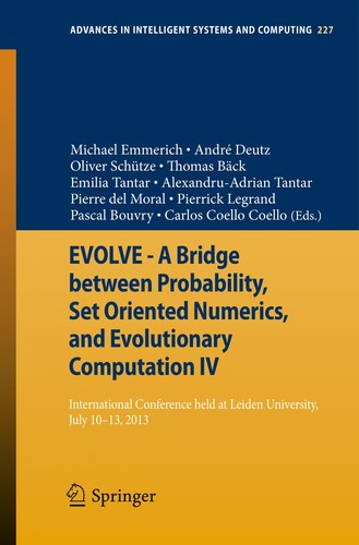 Cover for EVOLVE - A Bridge between Probability, Set Oriented Numerics, and Evolutionary Computation IV