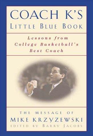 Cover for Coach K's Little Blue Book