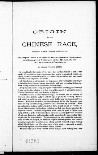 Cover for Early migrations