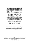 Cover for The Romantics on Milton