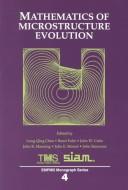 Cover for Mathematics of Microstructure Evolution