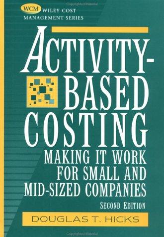 Cover for Activity-based costing