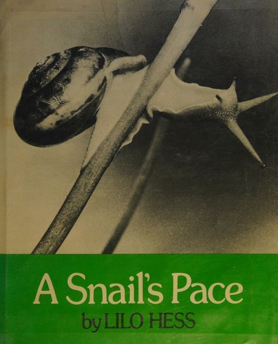 Cover for A snail's pace.