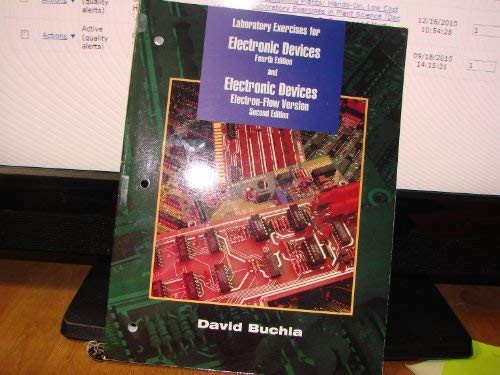 Cover for Laboratory Exercise Manual for Electronic Devices