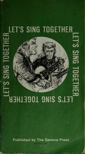 Cover for Let's Sing Together