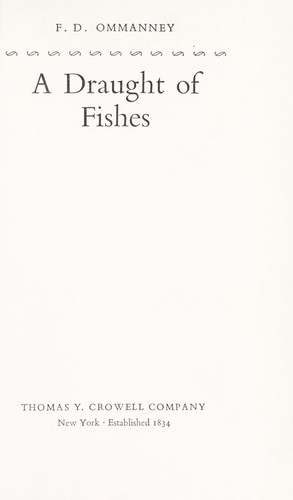 Cover for A draught of fishes.