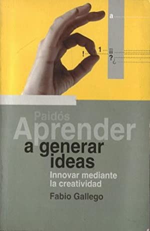 Cover for Aprender a generar ideas