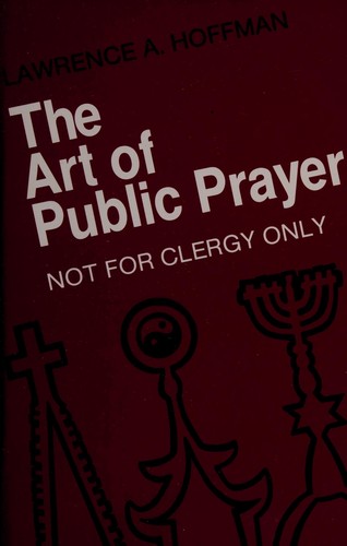 Cover for The art of public prayer