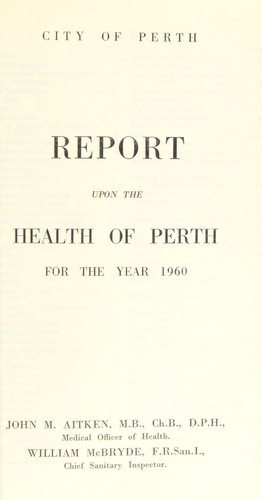Cover for [Report 1960]