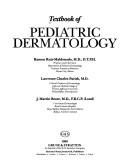 Cover for Textbook of pediatric dermatology