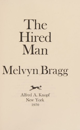Cover for The hired man.
